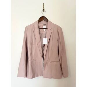 Lauren Conrad NWT Relaxed‎ Blazer Blush Pink Open Blazer $64.00 LC | Medium